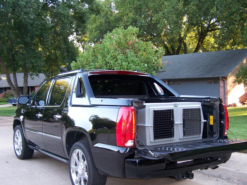 The Deuce loaded into a smaller pickup